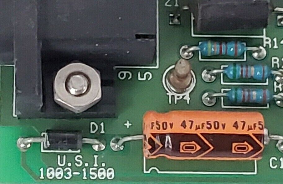 U.S.I. 1003-1500 PCB BOARD 10031500, 95-598 REV. 1