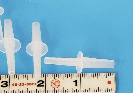 LOT OF 12 NEW BEL-ART SCIENCEWARE 19558-0000 3/16-1/4" STEPPED TUBING CONNECTORS