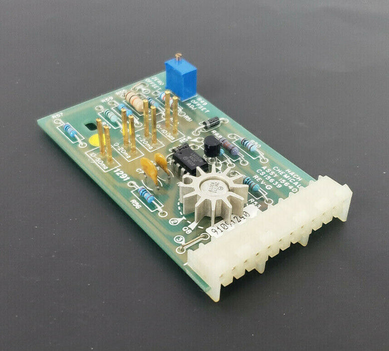 NIB HACH CHEMICAL ASSY: 15640-00 CURRENT OUTPUT BOARD CS15639  FS15639 15640