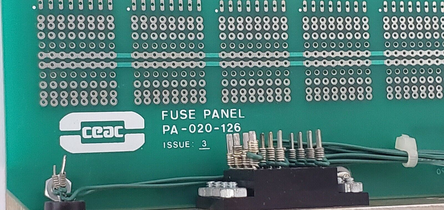 CEACO PA-020-126 FUSE PANEL BOARD PA020126
