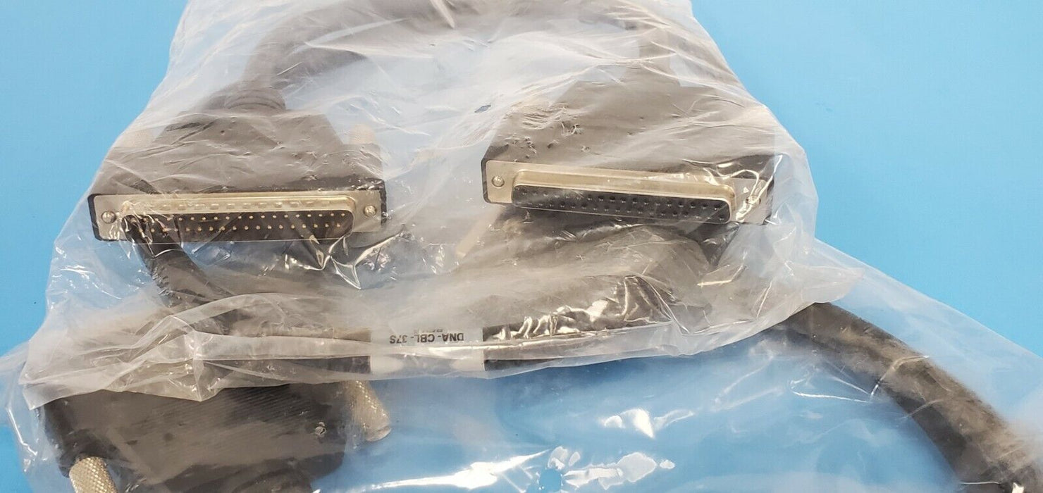 LOT OF 2 NEW UNITED ELECTRONIC IND. DNA-CBL-37S MALE-FEMALE CABLES 37 WAY
