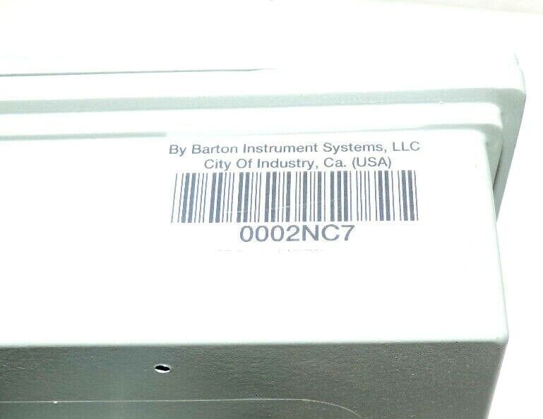 BARTON INSTRUMENT SYSTEMS 002NC7 PRIME ANALOG INPUT MONITOR W/ WA20 INPUT MODULE