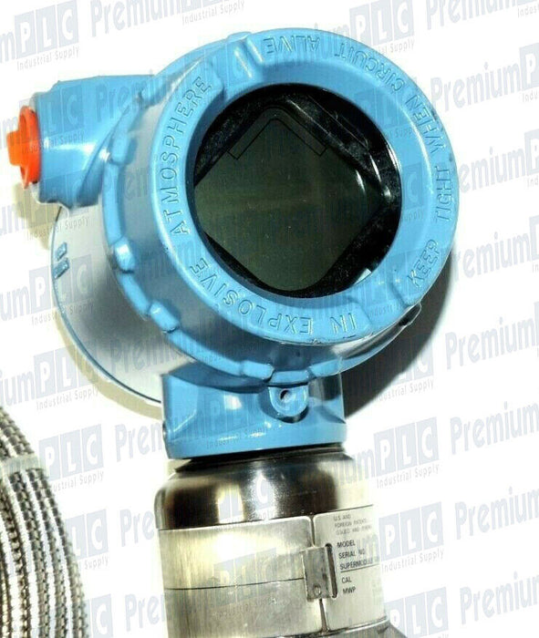 ROSEMOUNT 3051S COPLANAR PRESSURE TRANSMITTER 3051S1CD3A2B12A1AM5 W/2 1199 SEALS