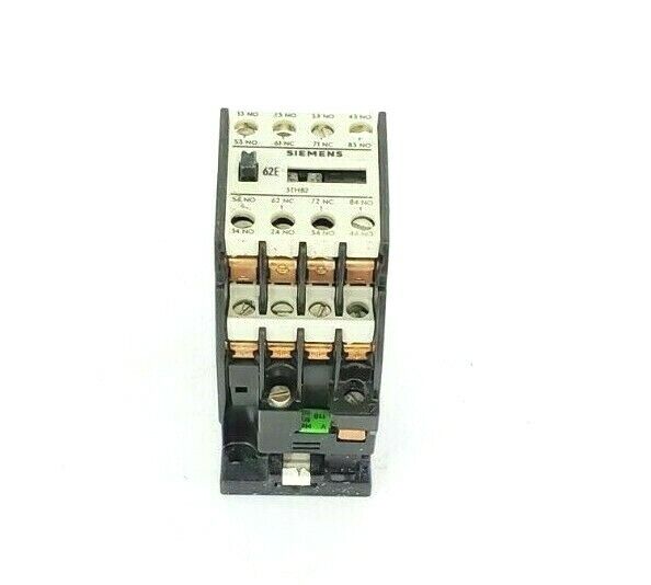 SIEMENS 3TH82620A CONTACTOR 6NO 2NC, 3TH82 62, 110V 50/60HZ