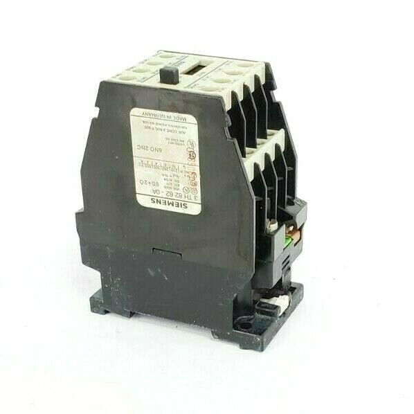 SIEMENS 3TH82620A CONTACTOR 6NO 2NC, 3TH82 62, 110V 50/60HZ