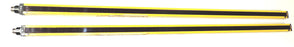 BANNER MSE4824Y AND MSR4824Y LIGHT CURTAIN SET MIN OBJECT SENS: 0.75''