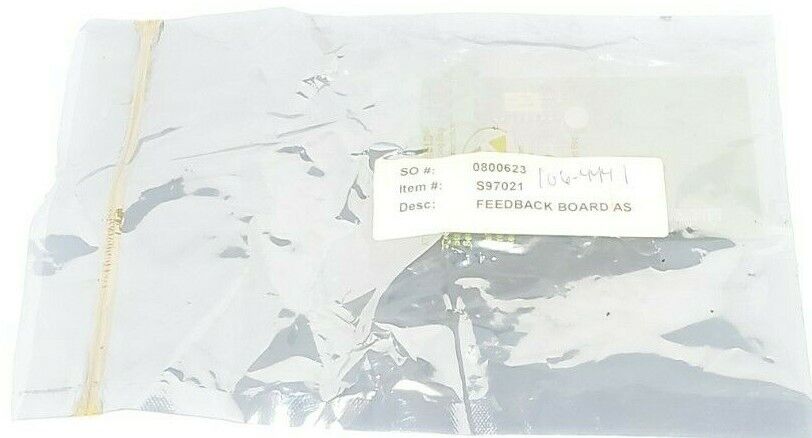 NEW KOSO AMERICA INC. S97021 FEEDBACK BOARD I/O REV. C P/N: D97020 REV. 0