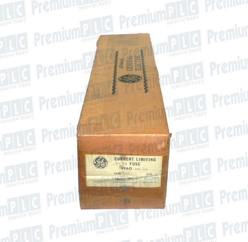 GENERAL ELECTRIC 9F60FMH040 40A CURRENT LIMITING 5-90 FUSE A155F1D0R0-40E NIB