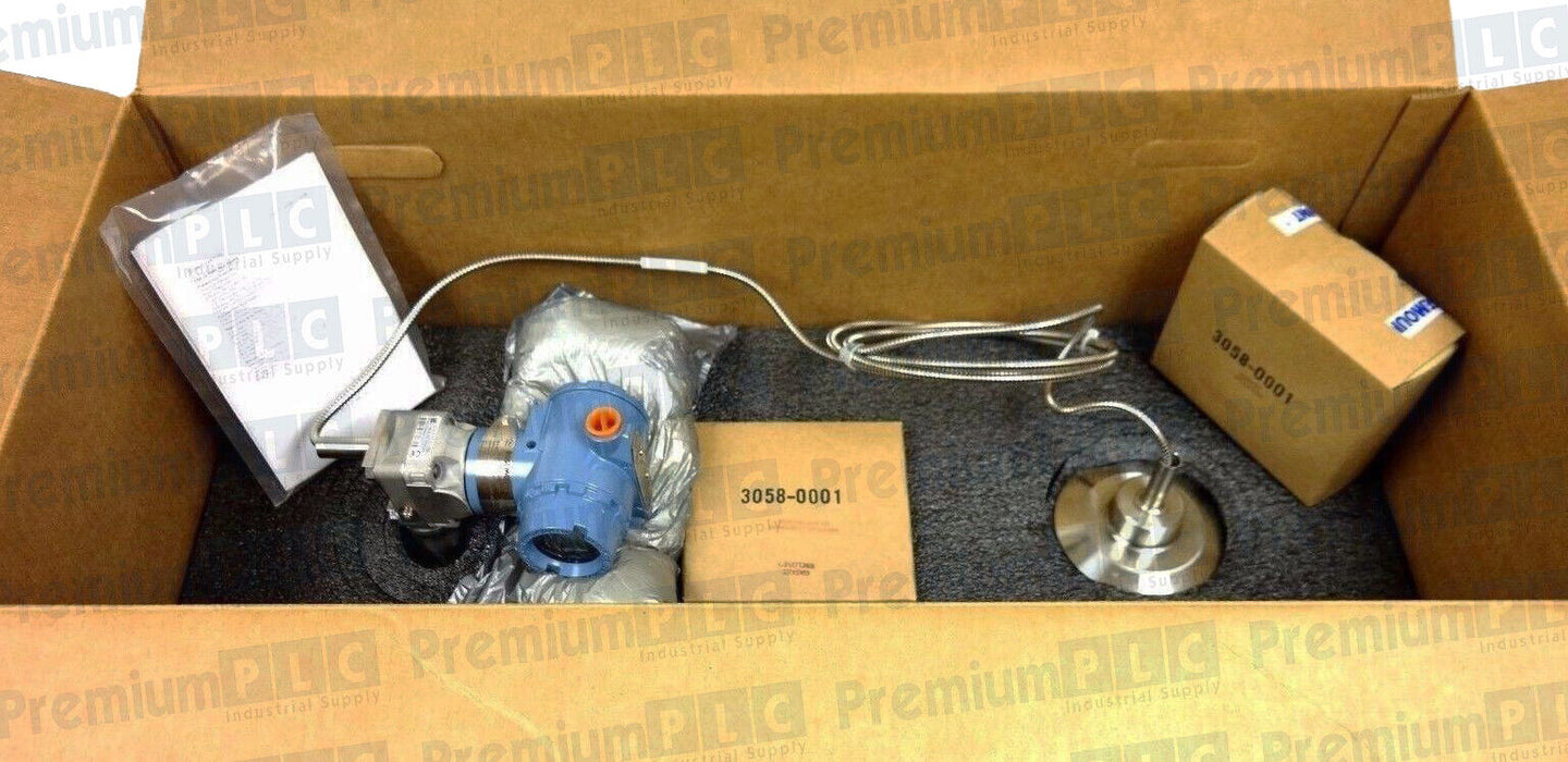 ROSEMOUNT 3051CD2A22A1AS2M5K5 3051C COPLANAR PRESSURE TRANSMITTER W/2 1199 SEALS