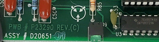NWL D20651-01 RELAY BOARD D2065101, PWB# P23290 REV. C