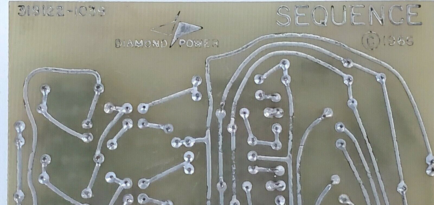 DIAMOND POWER 319122-1039  SEQUENCE BOARD 3191221039