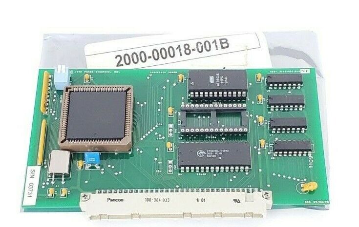NEW PHASE DYNAMICS INC. 2000-00018-200B PROCESSOR BOARD 2000-0001B-01B