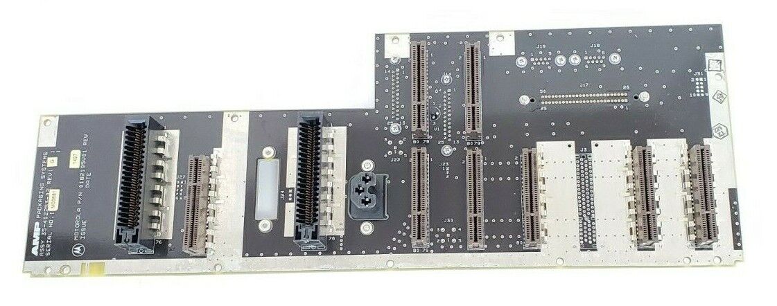 AMP PACKAGING SYSTEMS 35-402253-02 REV G BOARD MOTOROLA P/N: 0182195V01