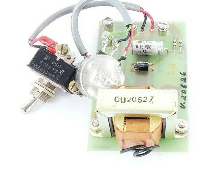 GENERIC M31-7803 CIRCUIT BOARD ASSY W/ SWITCH & POTENTIOMETER U-20631 U-20626