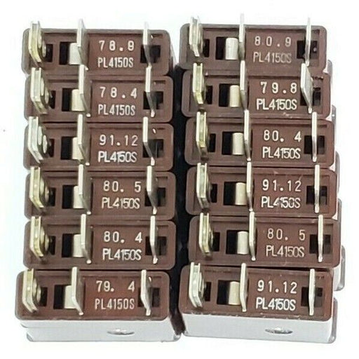 LOT OF 12 DAITO PL4150S FUSES SLOW BLOW 15AMP 250VAC/DC 3PIN