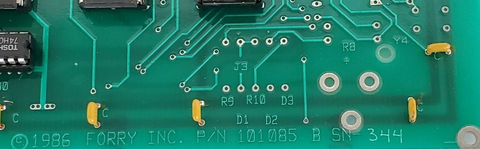 FORRY 101085 REV. B RS CARD