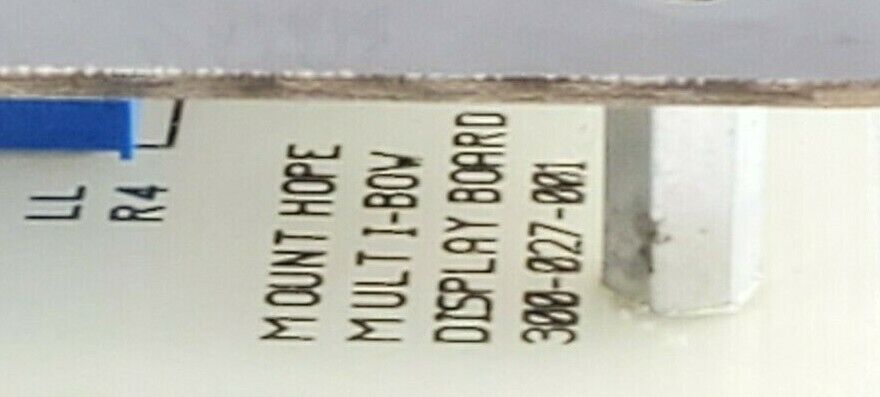 MOUNT HOPE MACHINERY 300-027-001 MULTI I-BOW DISPLAY PCB CIRCUIT BOARD D600371