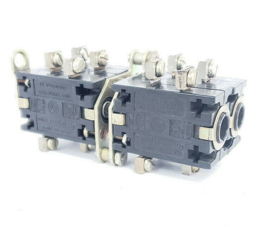 NEW GENERAL ELECTRIC CR2940U207 TANDEM CONTACT BLOCK 4NO-4NC 600VAC CR2940U201