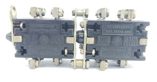 NEW GENERAL ELECTRIC CR2940U207 TANDEM CONTACT BLOCK 4NO-4NC 600VAC CR2940U201