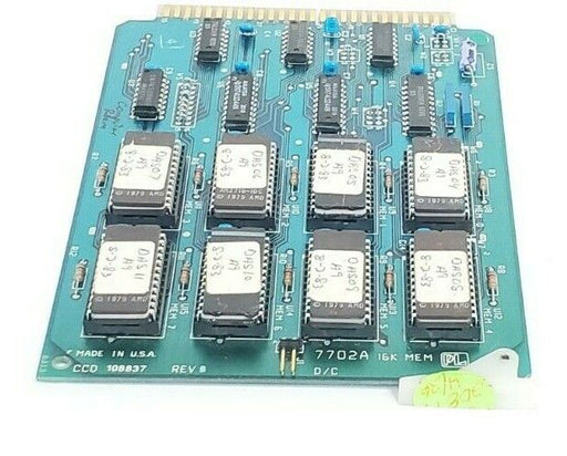 GD CALIFORNIA INC PROLOG 7702A MEMORY CARD 16K
