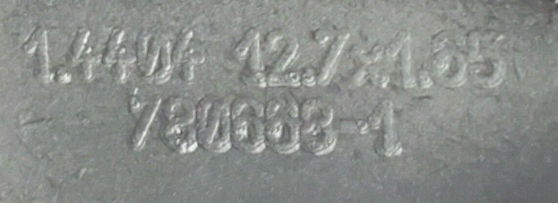 GENERIC 780668-1 DIAPHRAGM VALVE 1.4404 12.7x1.65 T316L 721341 ASME BPE 7806681