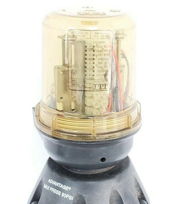 ITT ADVANTAGE 010-0000-02086-0RZ CWP150 ACTUATOR VALVE 90PSI