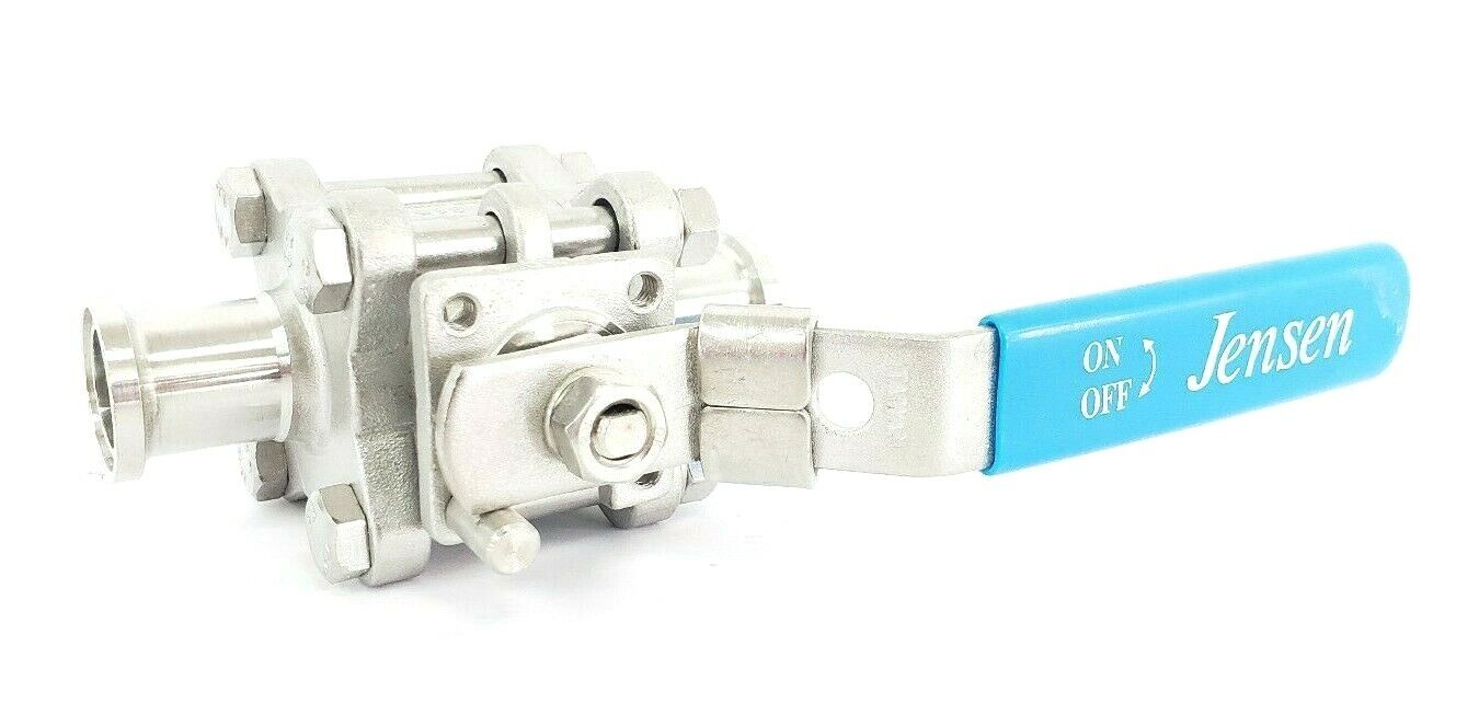 JENSEN 3/4"-CF8M 1000 WOG 3/4" BALL VALVE 0305