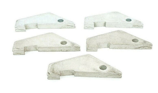 LOT OF 5 WESTINGHOUSE 125A591H02 SECONDARY CONTACT SLIDE LATCHES, FOR 50-DH-250E