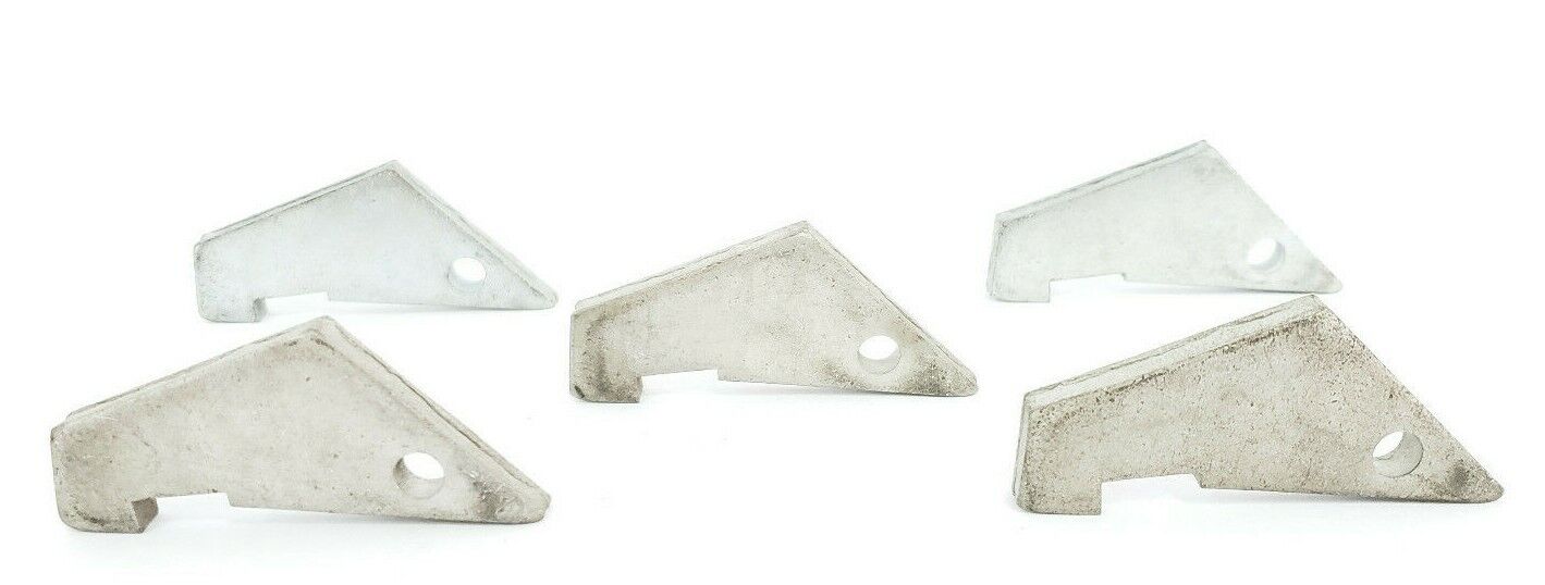 LOT OF 5 WESTINGHOUSE 125A591H02 SECONDARY CONTACT SLIDE LATCHES, FOR 50-DH-250E