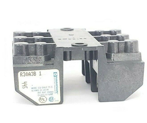 MARATHON R30A3B 1 FUSE HOLDER R30A3B1, 250V 30A