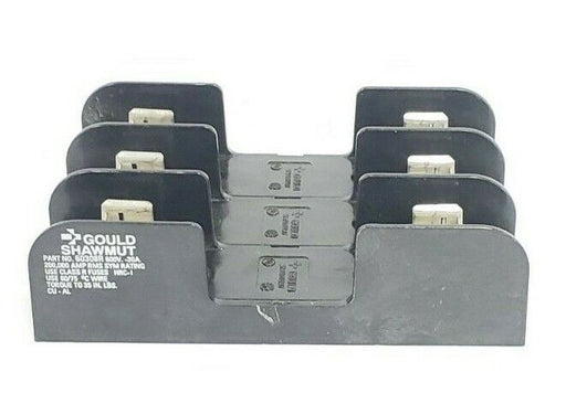 GOULD SHAWMUT 60308R 600V 30A FUSE BLOCK