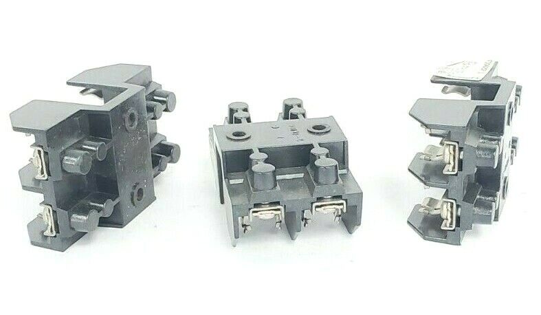 LOT OF 3 MARATHON F30A2SP1 FUSE BLOCKS F30A2SP 1, 250V 30A