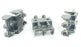 LOT OF 3 MARATHON F30A2SP1 FUSE BLOCKS F30A2SP 1, 250V 30A