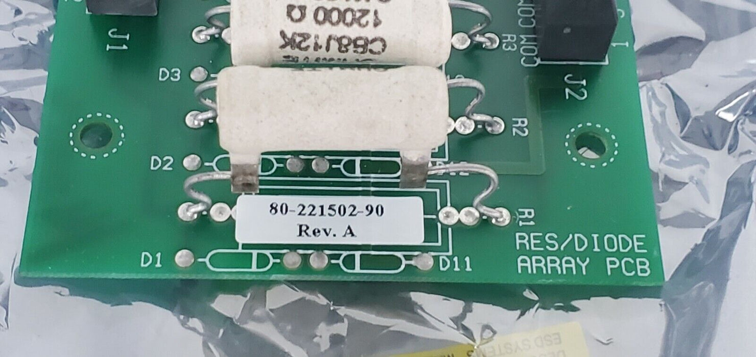 NIB SOLID STATE CONTROLS 80-221502-90 RESISTOR ARRAY CIRCUIT BOARD 8022150290