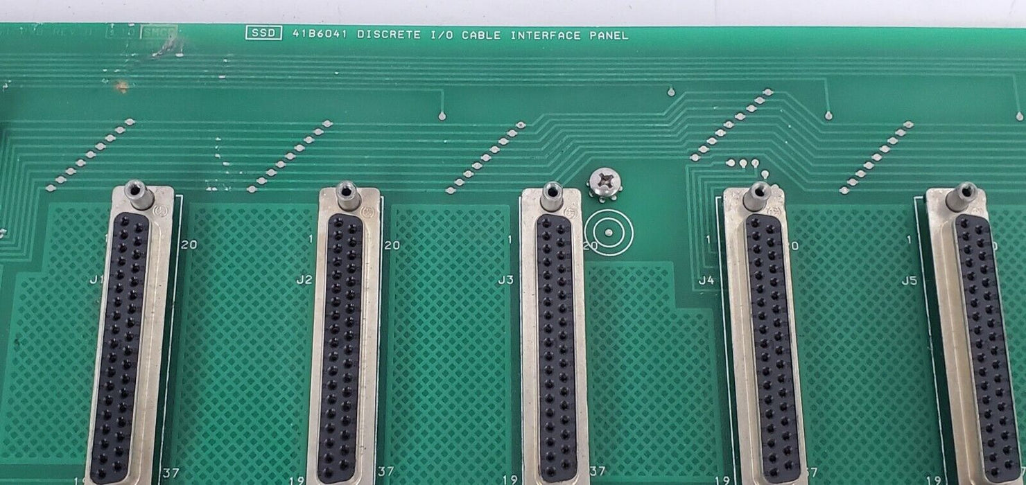 FISHER CL6741X1-A2 I/O CABLE INTERFACE PANEL 41B6041 CL6741 41B7293X022-85