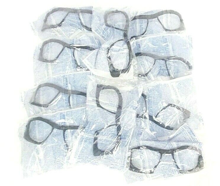 LOT OF 10 NEW UVEX SPERIAN S6250 SEISMIC REPLACEMENT FOAM GLASSES/GOGGLES FRAMES