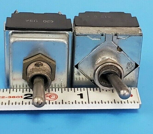 LOT OF 2 CUTLER-HAMMER TOGGLE SWITCHES, 512, 520