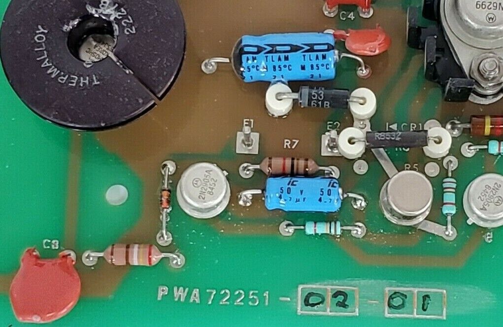 BENTLY NEVADA PWA-72252-04P CIRCUIT BOARD PWA 72251-02-01, 72252-04P