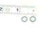PACK OF 2 NEW HARDINGE OR 0000406 "O" RINGS OR0000406
