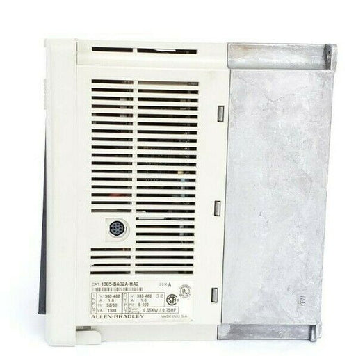 ALLEN-BRADLEY 1305-BA02A-HA2 SER. A VARIABLE FREQUENCY AC DRIVE W/ 1201-HA2