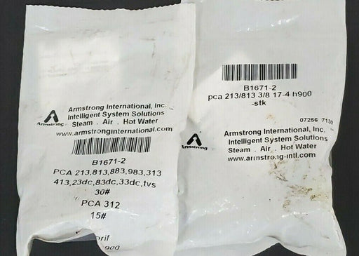 LOT OF 2 NEW ARMSTRONG B1671-2 PRESSURE CHANGE ASSEMBLIES B16712