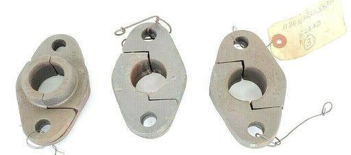 LOT OF 3 INGERSOLL-RAND 112G16AJ PUMP GLANDS 112G16AJX1-543F (2 HALVES EACH)