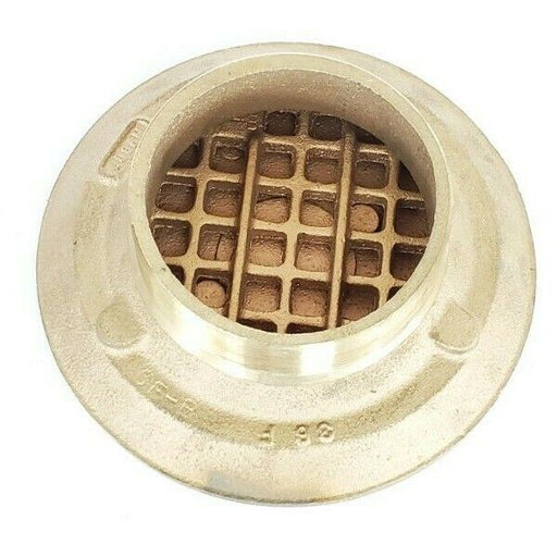 NEW JOSAM 6F-2 STR NIKALOY STRAINER SATIN FINISH BRASS COVER 6-3/8" DIA. 36F 6F2
