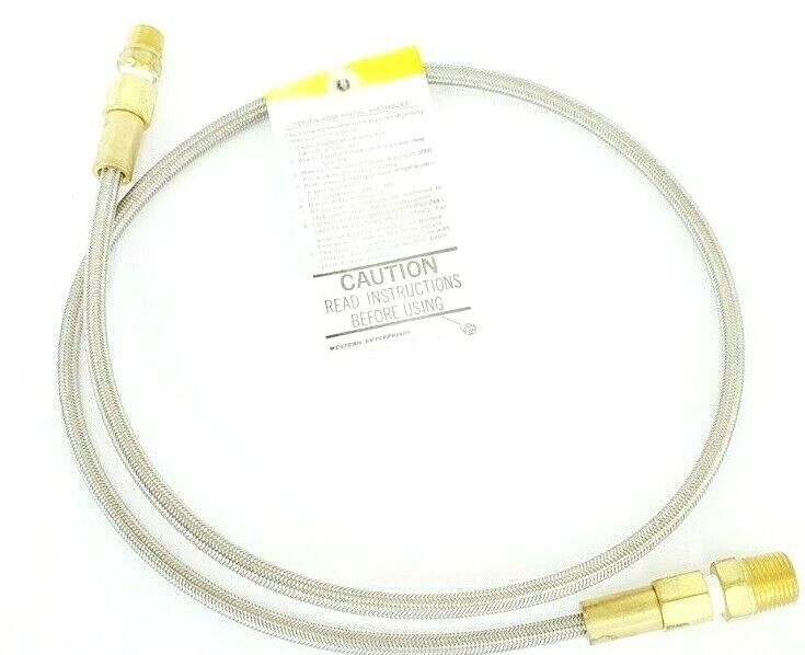 NEW WESTERN ENTERPRISES TEFLON HOSE PIGTAIL ASSEMBLIES