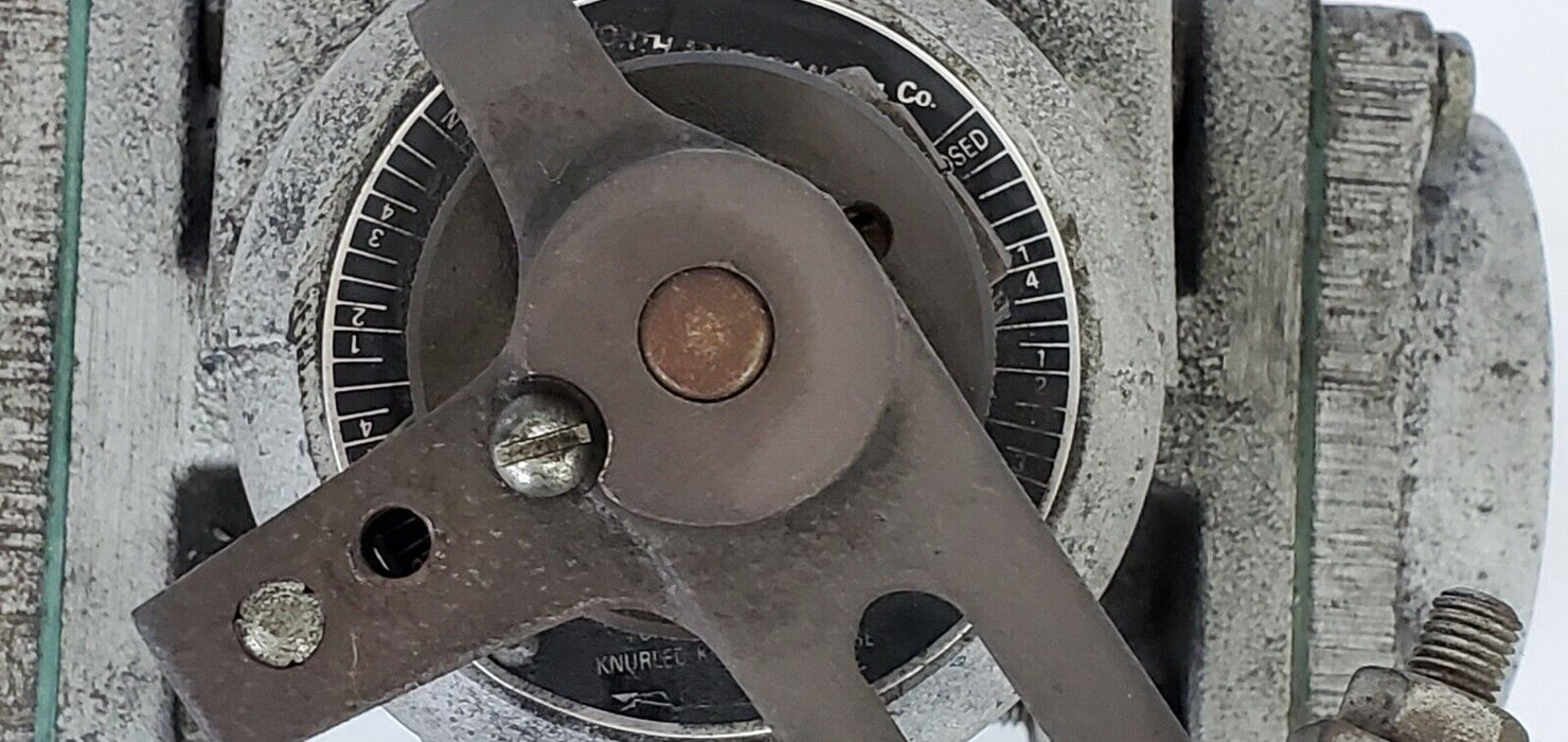 NORTH AMERICAN MFG. CO. FP-9102 ADJUSTABLE PORT VALVE SIZE: 1004-4B N1004PB PV2A