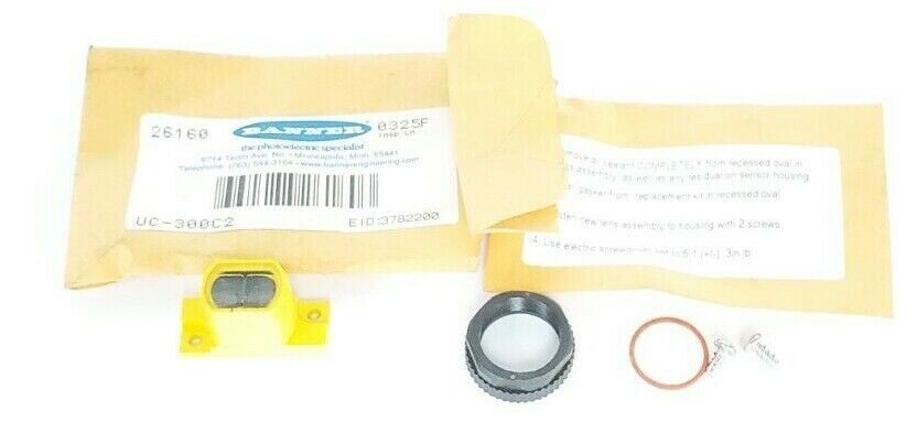 NEW BANNER UC-300C2 MINI-BEAM REPLACEMENT LENS ASSEMBLY UC300C2