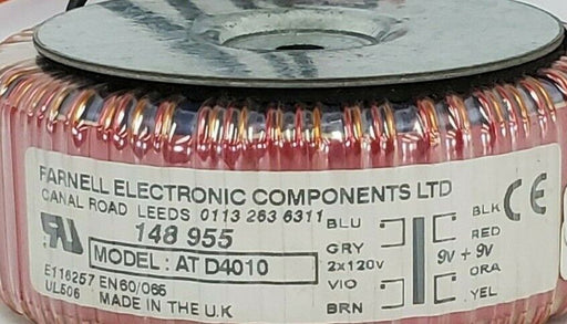 FARNELL EECTRONIC COMPONENTS LTD AT D4010 TRANSFORMER