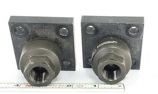 LOT OF 2 SMC JAF63-18-150 FLOATING JOINTS M18X1.50 JAF6318150