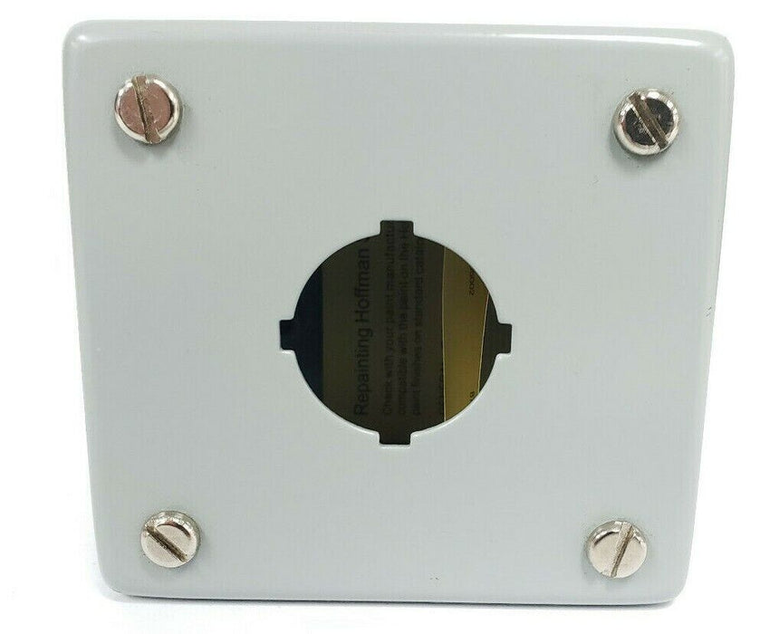 NEW HOFFMAN 2VB59 PUSHBUTTON ENCLOSURE PBGX1 E1PB NEMA 12, 13