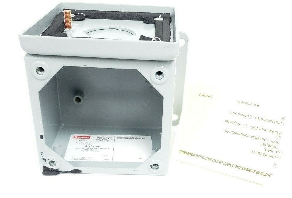 NEW HOFFMAN 2VB59 PUSHBUTTON ENCLOSURE PBGX1 E1PB NEMA 12, 13